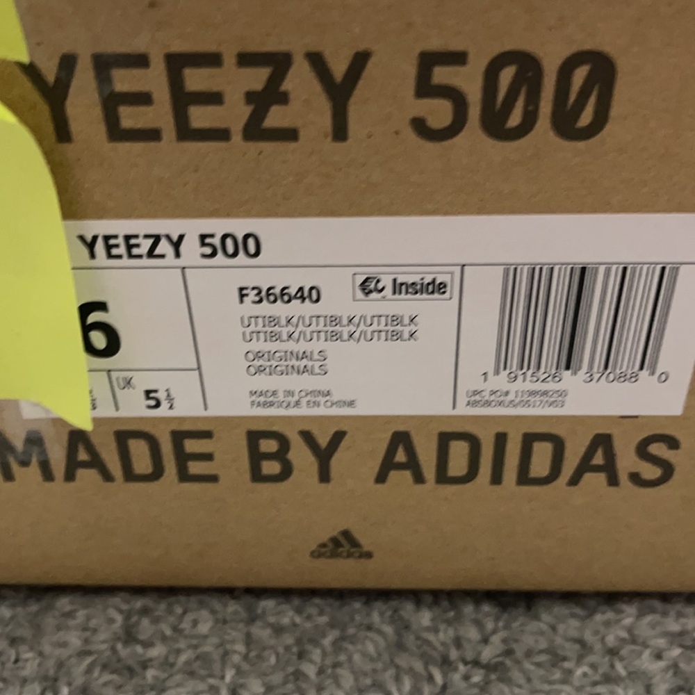 Yeezy black Desert Rat size 6 - Picture 7 of 7